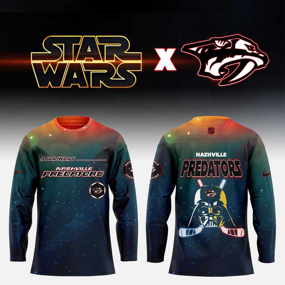 Nashville Predators X Star War New Jersey