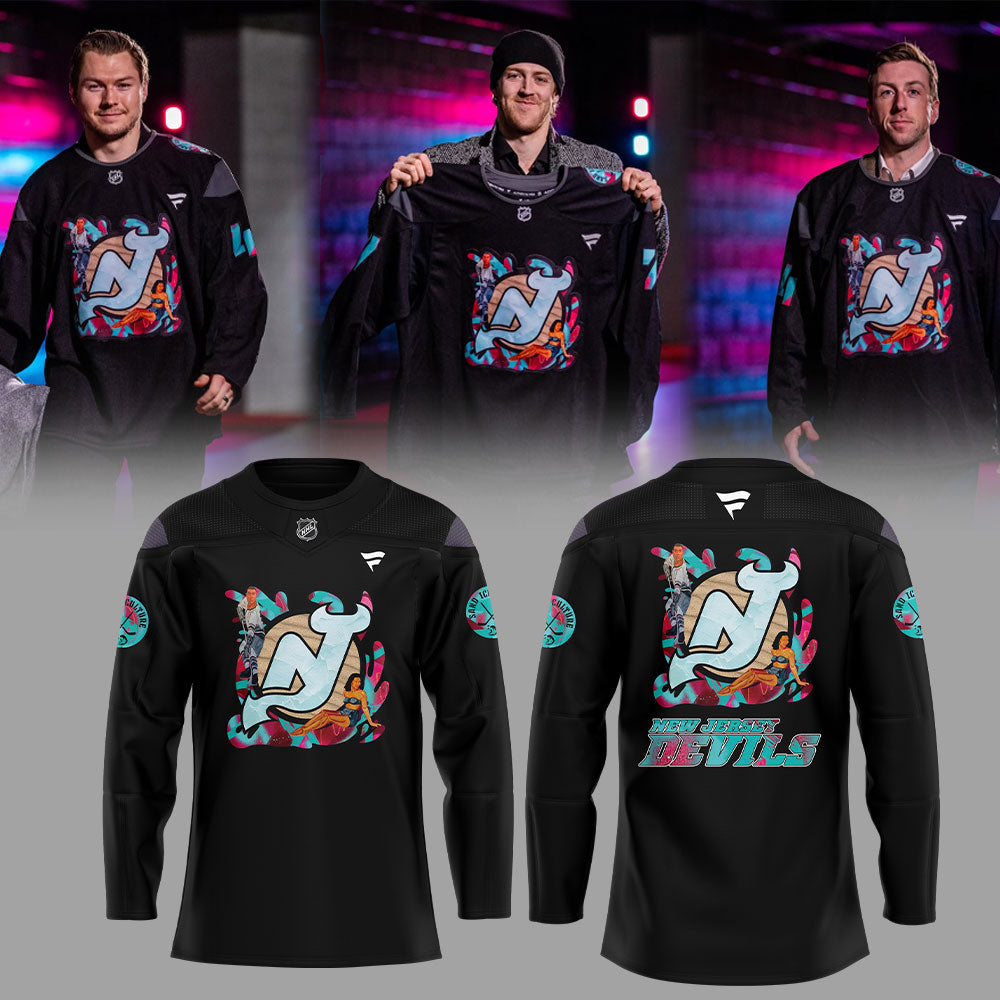 New Jersey Devils Black History Celebration Jersey