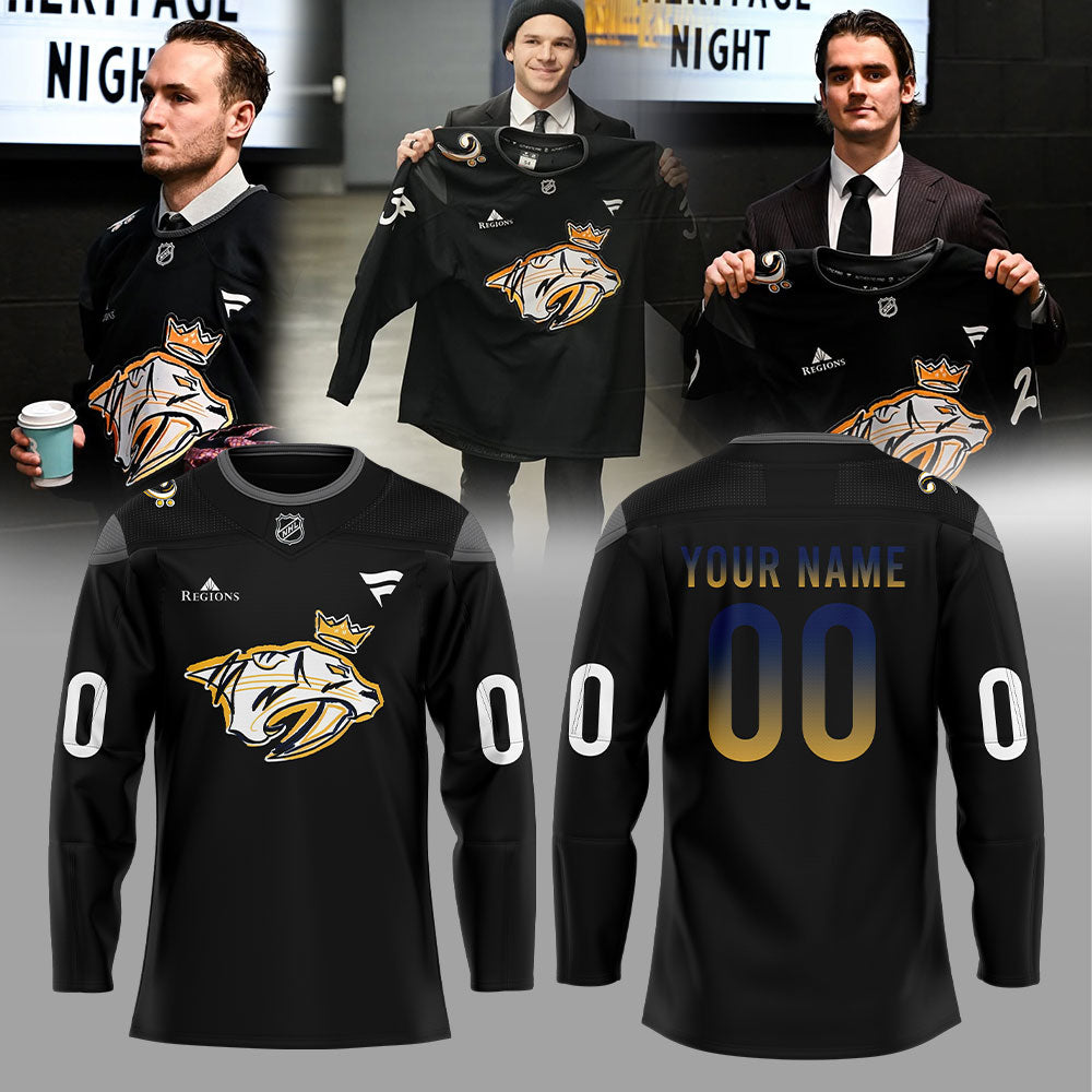 Nashville Predators Black Music Heritage Night Jersey