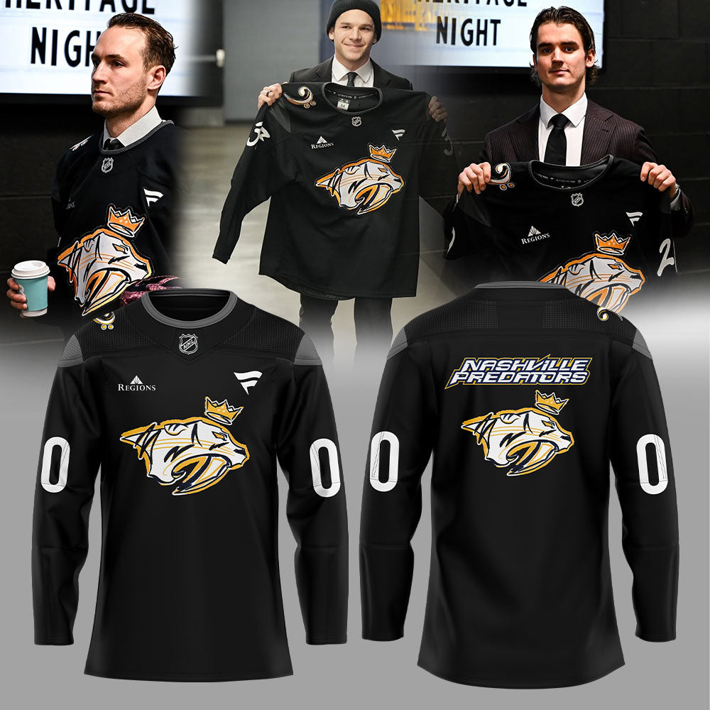 Nashville Predators Black Music Heritage Night Jersey
