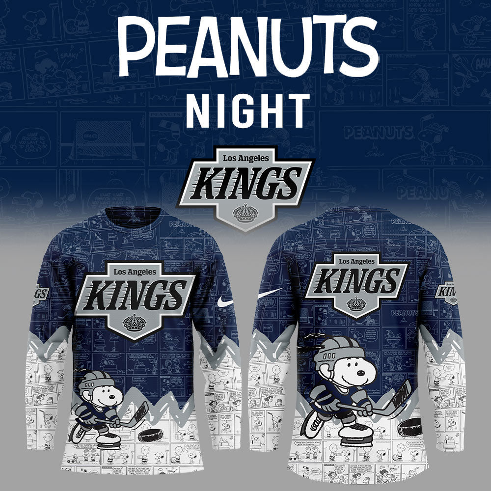 Los Angeles Kings Anniversary Of Peanuts Jersey