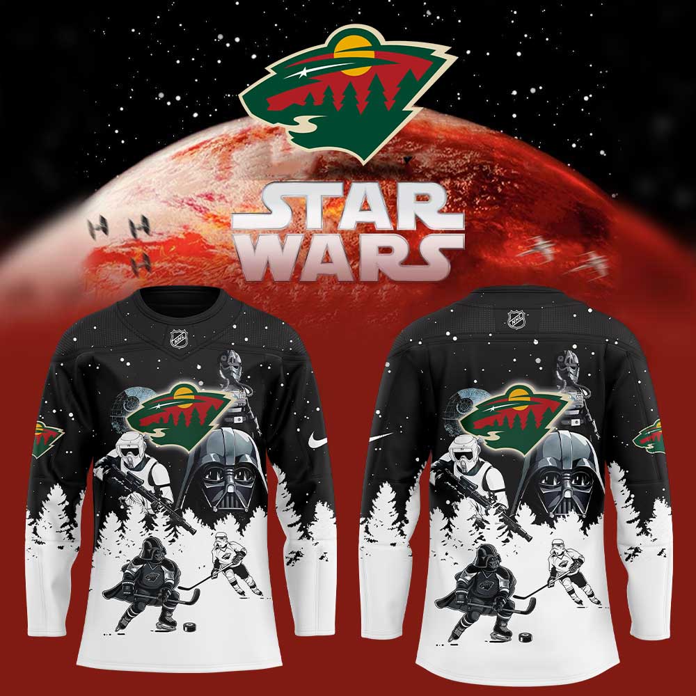 Minnesota Wild Star Wars Uniform Jersey