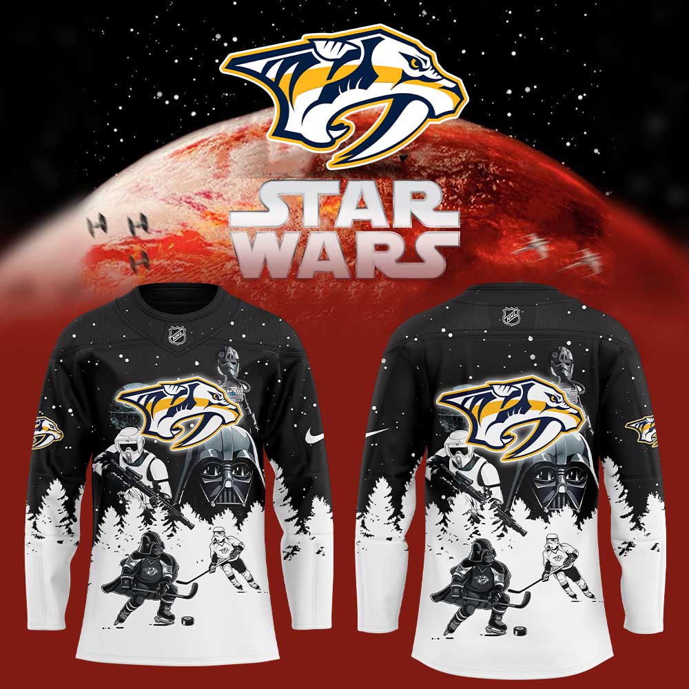 Nashville Predators Star Wars Uniform Jersey
