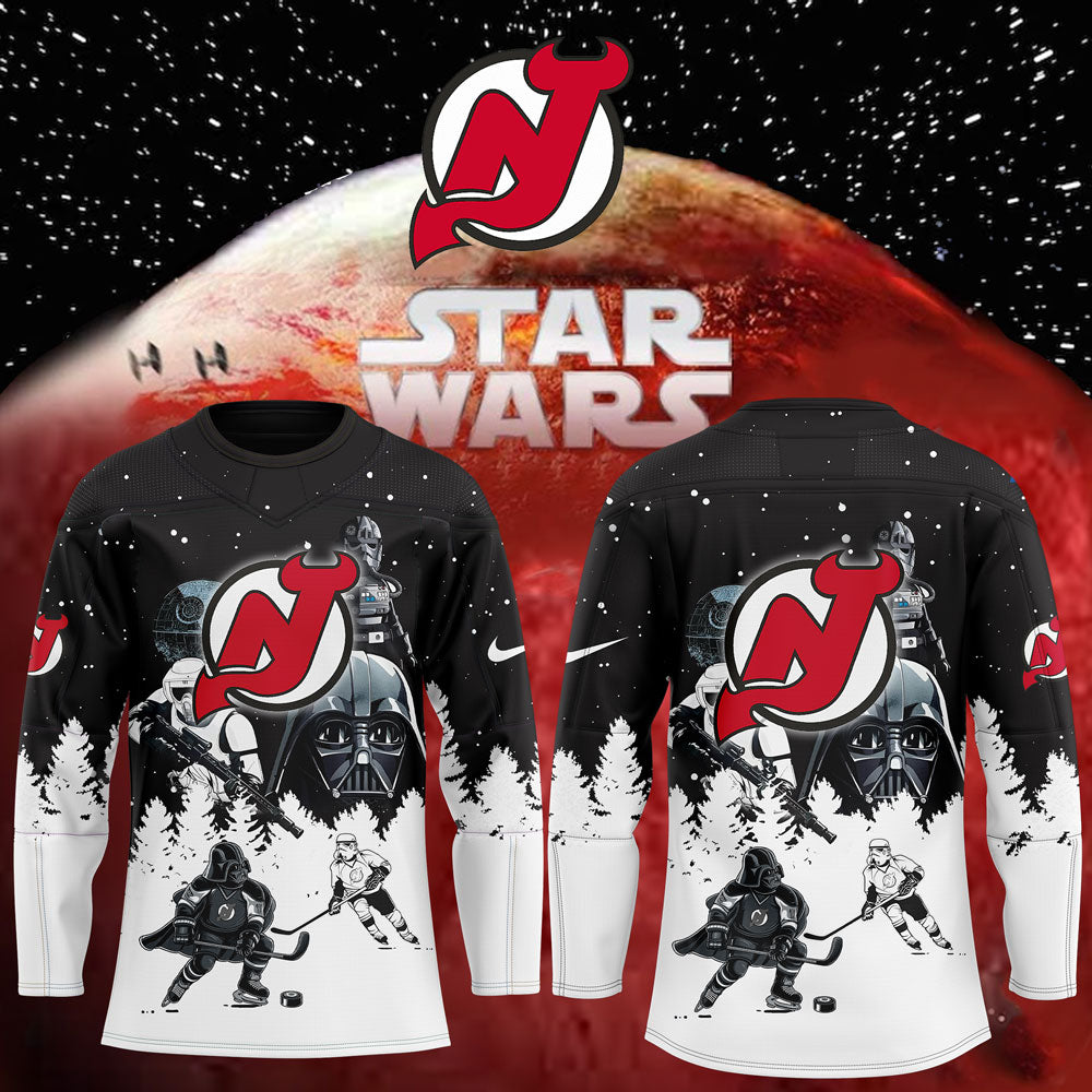 New Jersey Devils Star Wars Uniform Jersey