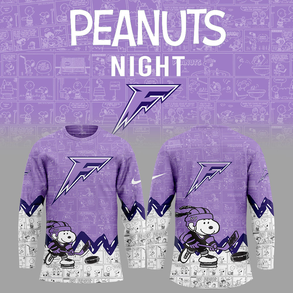 Minnesota Frost 75Th Anniversary Of Peanuts Jersey