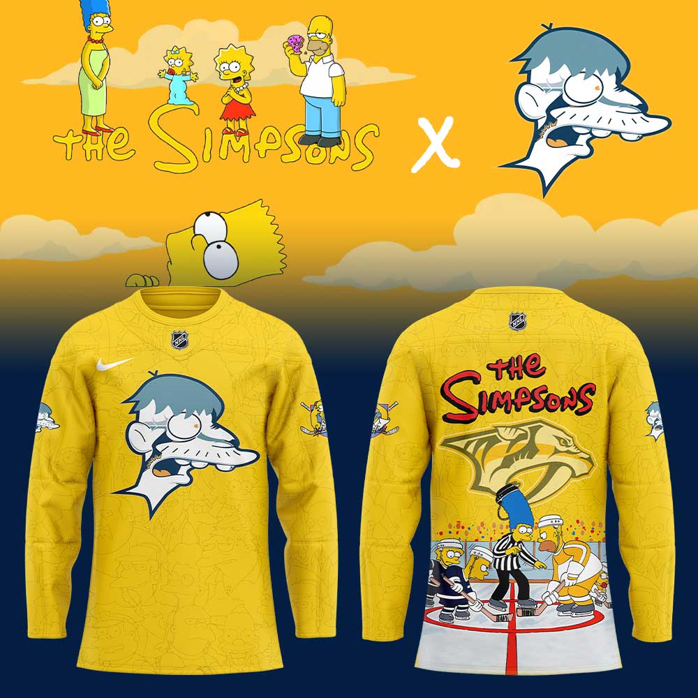 Nashville Predators X Simpsons Series Jersey