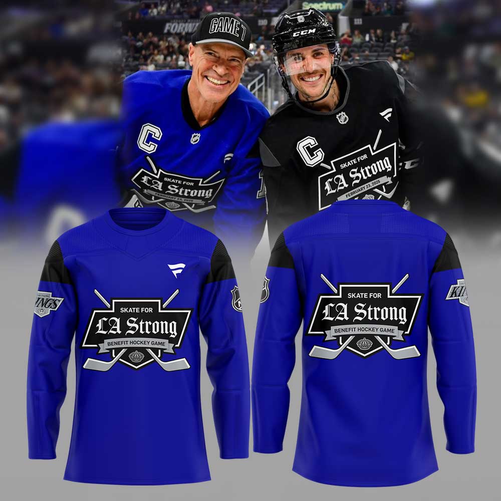 Los Angeles Kings La Strong Blue Jersey