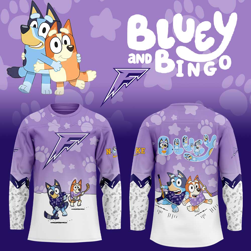 Minnesota Frost Bluey And Bingo Jersey