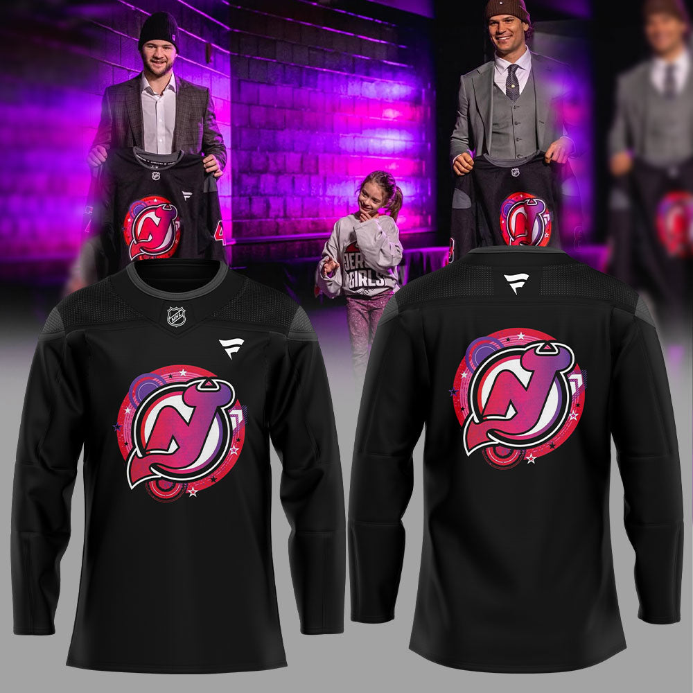 New Jersey Devils Reimagining Of 90S Sport Style Jersey
