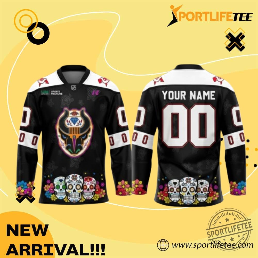 Birmingham Bulls Dia De Los Muertos Hockey Jersey