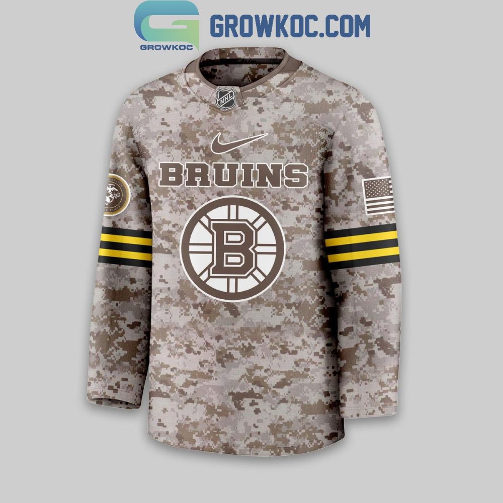 Boston Bruins Us Marine Corps Hockey Jersey