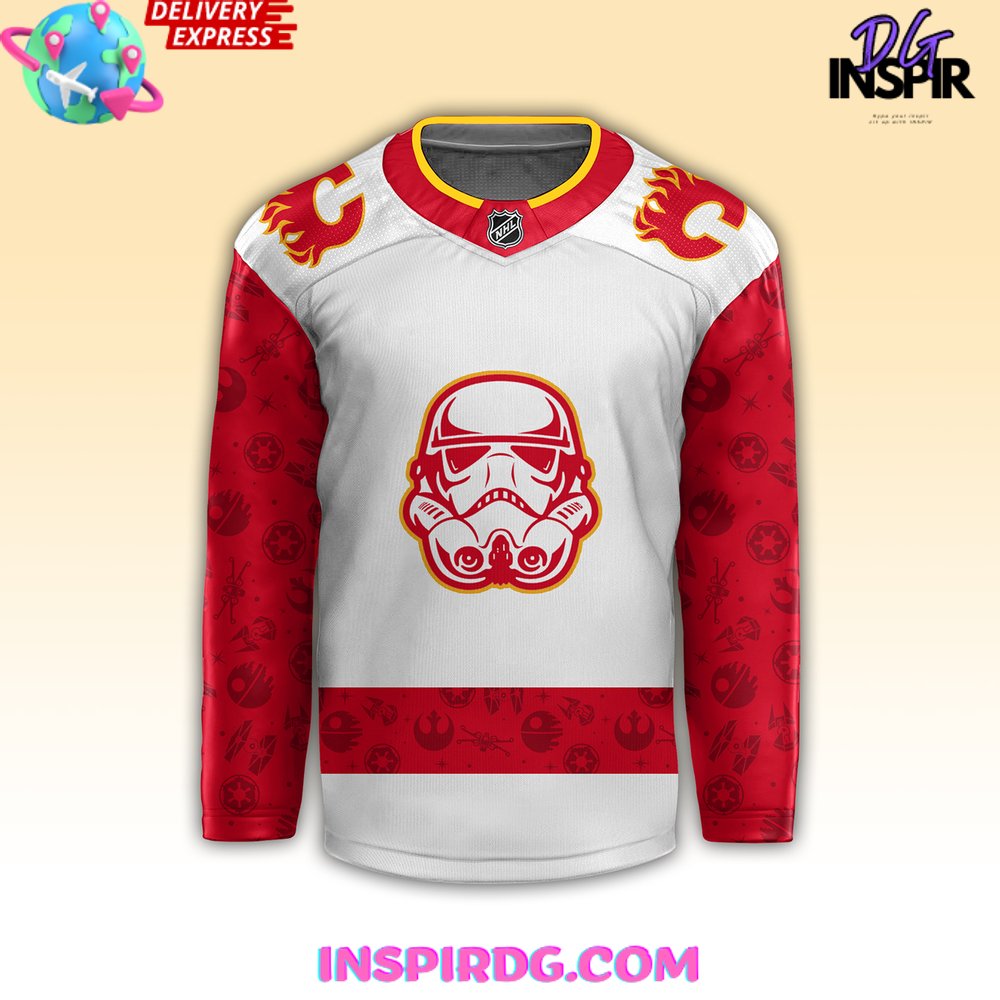 Calgary Flames X Star Wars Night Hockey Jersey