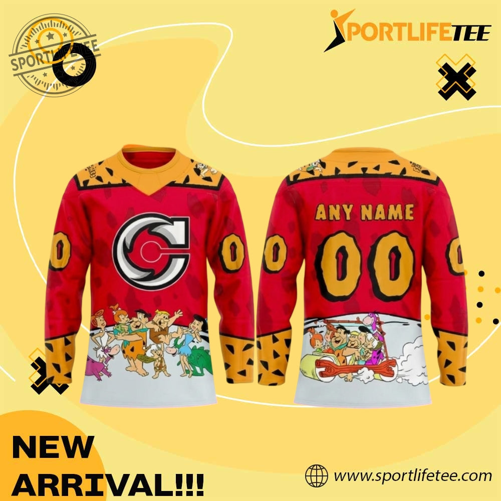 Cincinnati Cyclones The Flintstone Night Hockey Jersey 2025