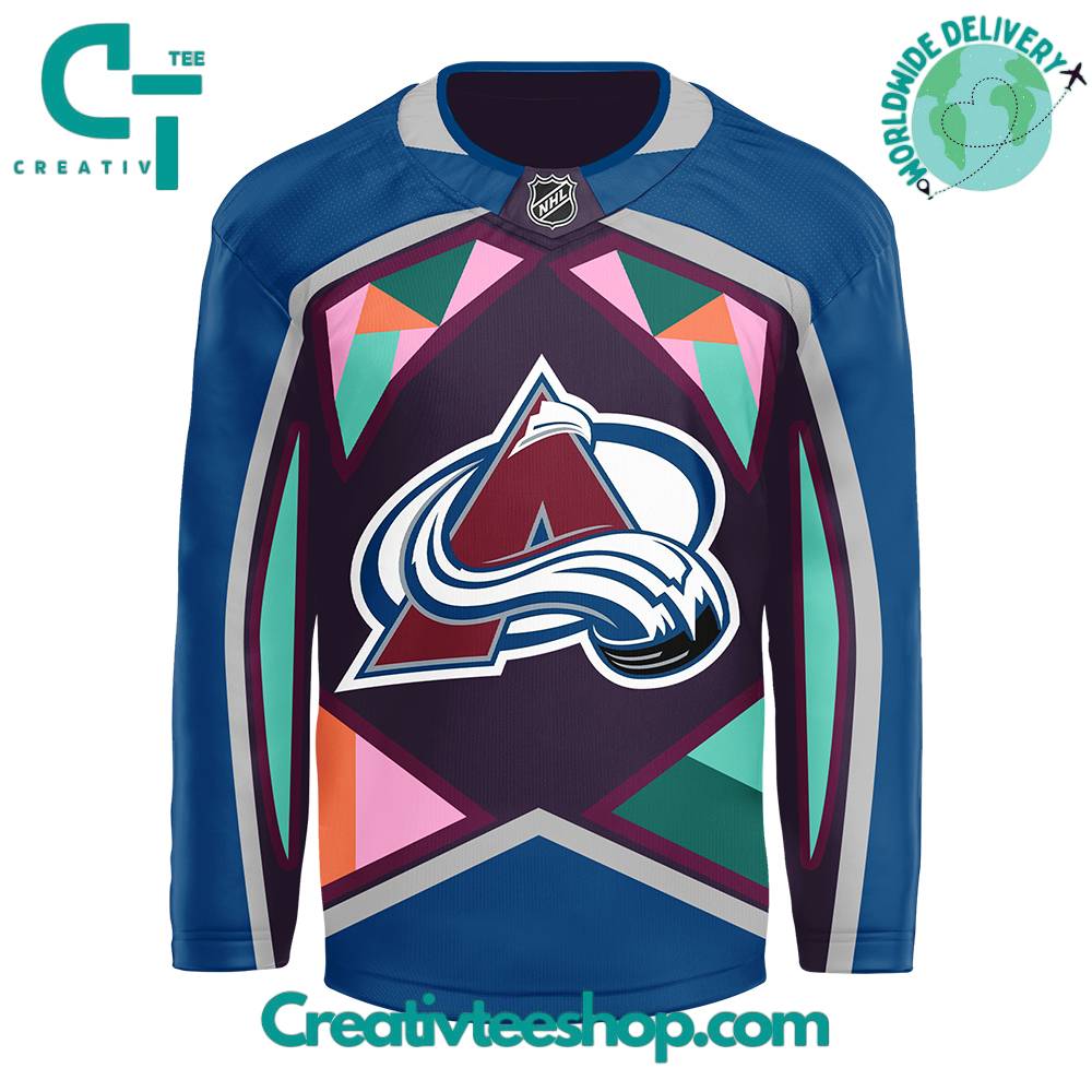 Colorado Avalanche X Nhl Hispanic Heritage Month Hockey Jersey