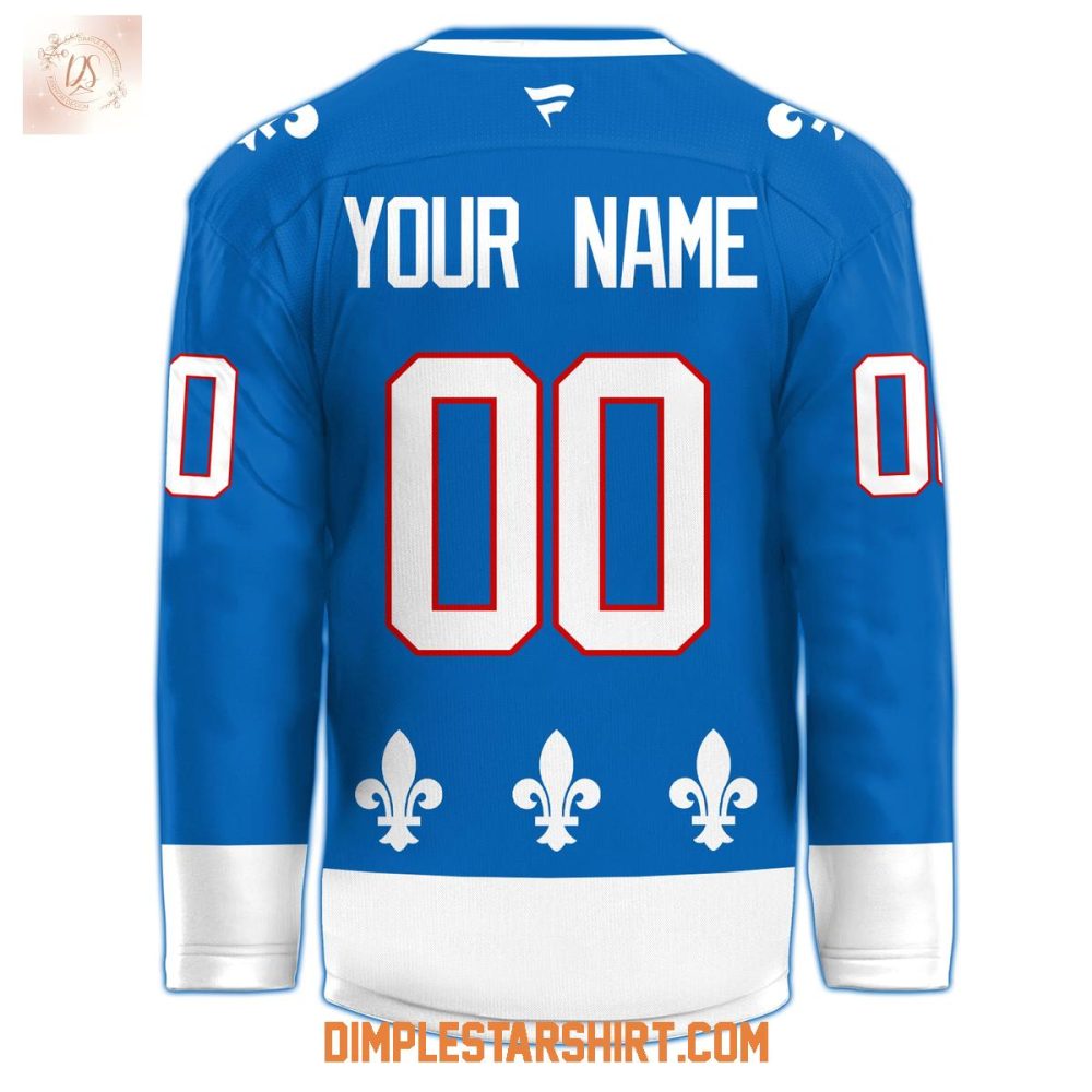 Colorado Avalanche X Nordiques Heritage Ice Hockey Jersey