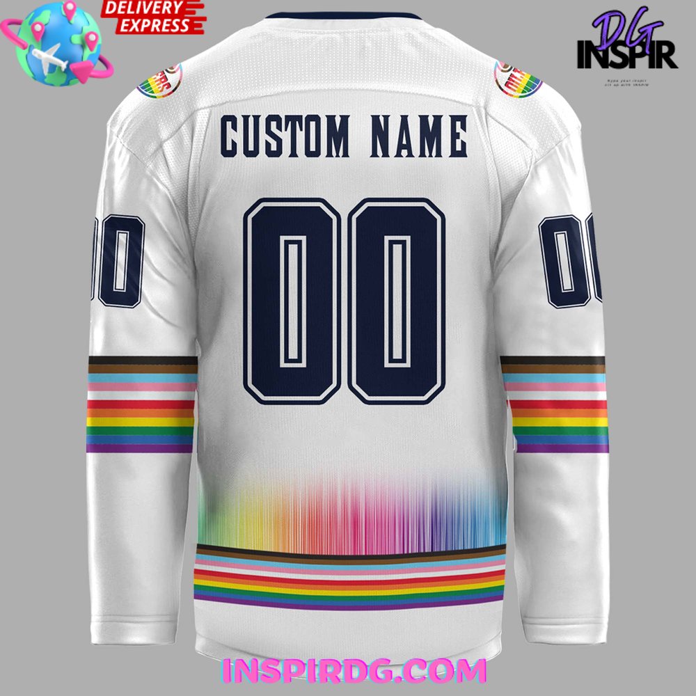 Edmonton Oilers Pride Community Special Hockey Jersey