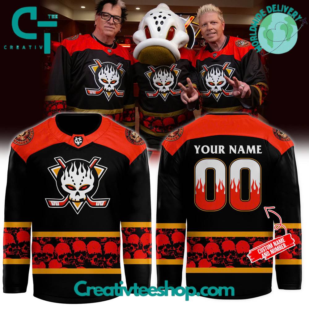Anaheim Ducks Come Out &amp; Play Night Hockey Jersey