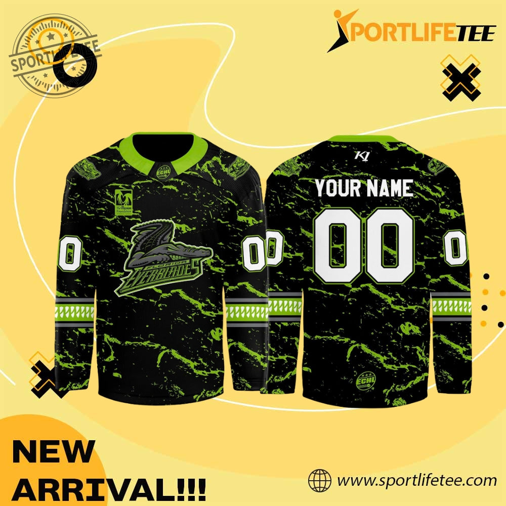 Florida Everblades X Blackout Night Hockey Jersey