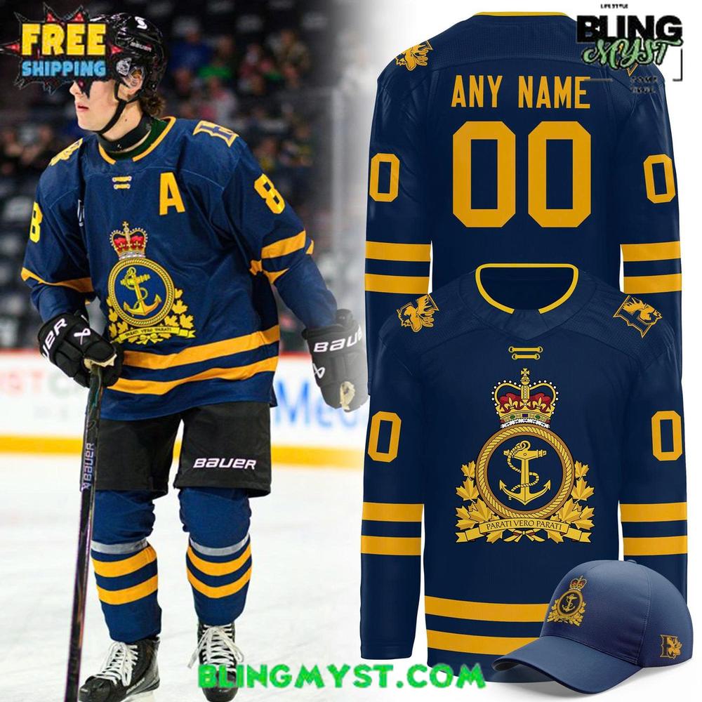 Halifax Mooseheads Dnd Appreciation Night Special Hockey Jersey