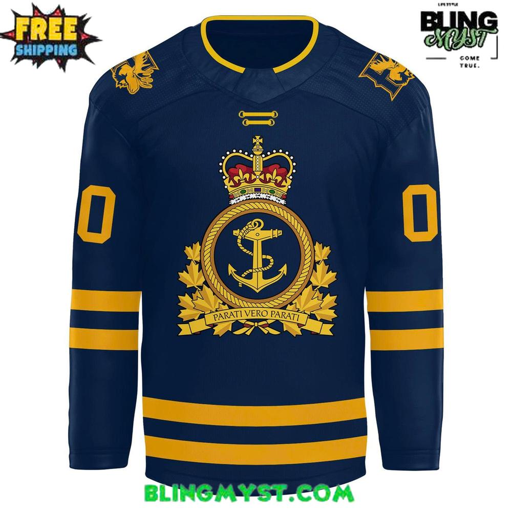 Halifax Mooseheads Dnd Appreciation Night Special Hockey Jersey