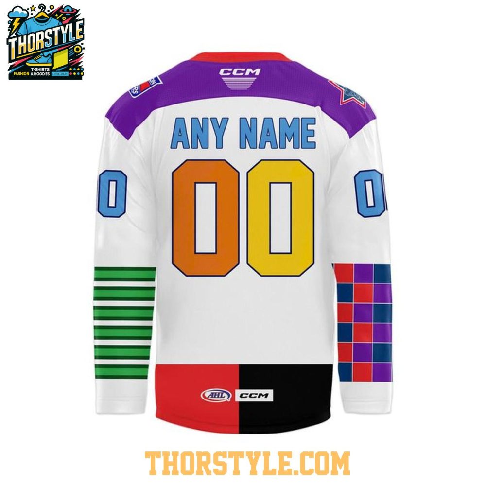 Hartford Wolf Pack Specialty Warmup 2026 Personalized Hockey Jersey