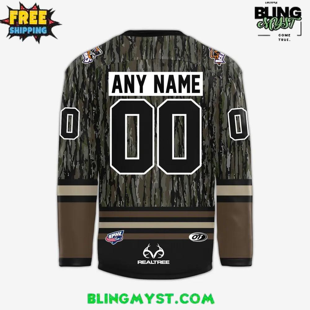 Knoxville Ice Bears X Sugarlands Shine Realtree Night Hockey Jersey