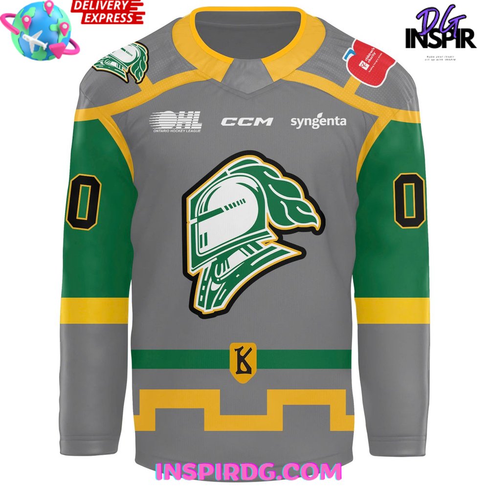 London Knights X Midwest Division Champions 2025 Jersey