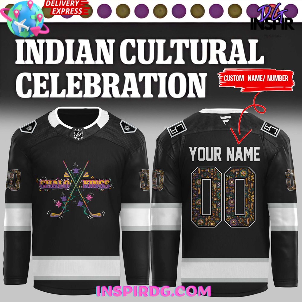 Los Angeles Kings Indian Cultural Celebration Special Hockey Jersey