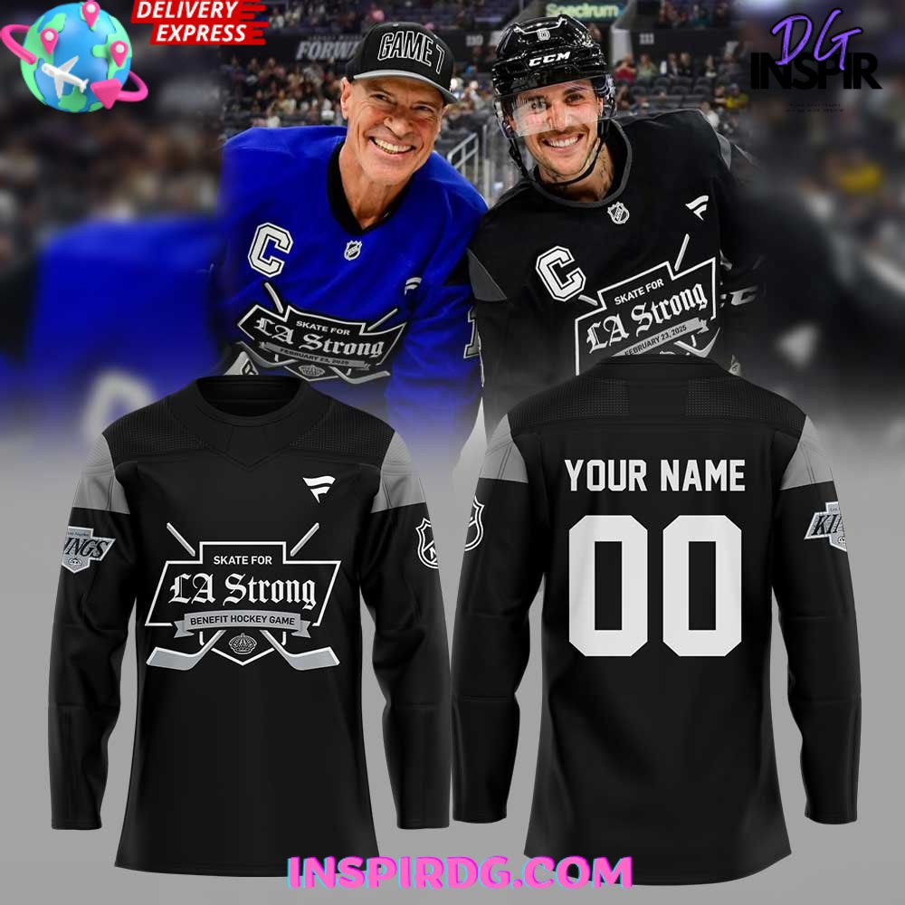 Los Angeles Kings La Strong 2025 Black Jersey