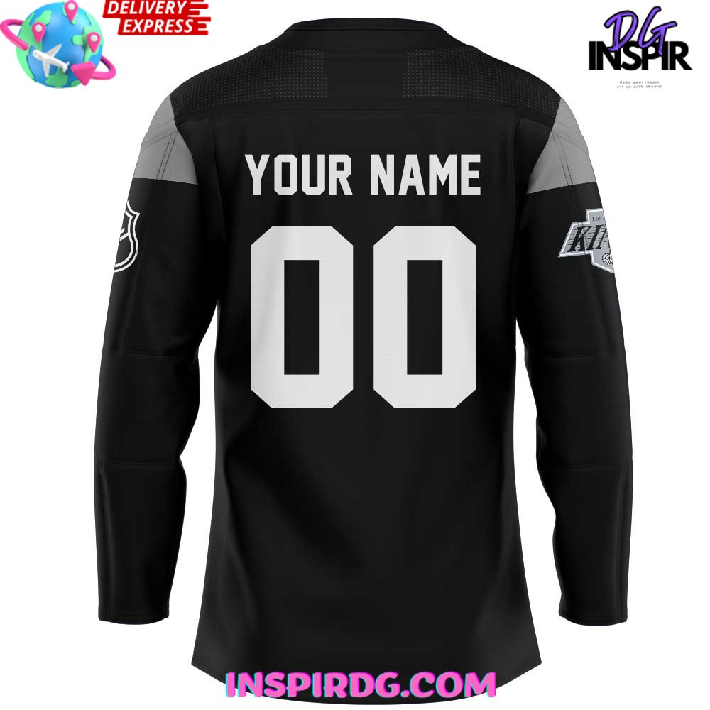 Los Angeles Kings La Strong 2025 Black Jersey