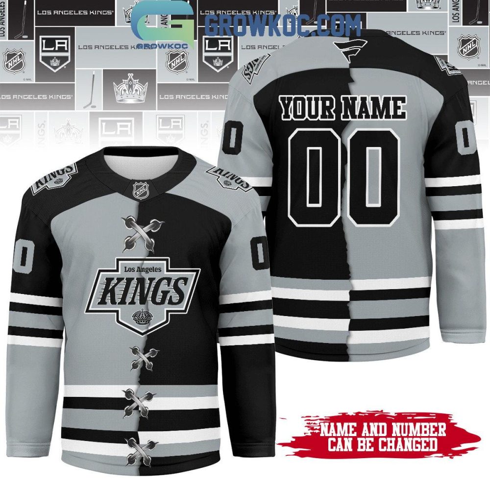 Los Angeles Kings Mix Home Away Hockey Jersey