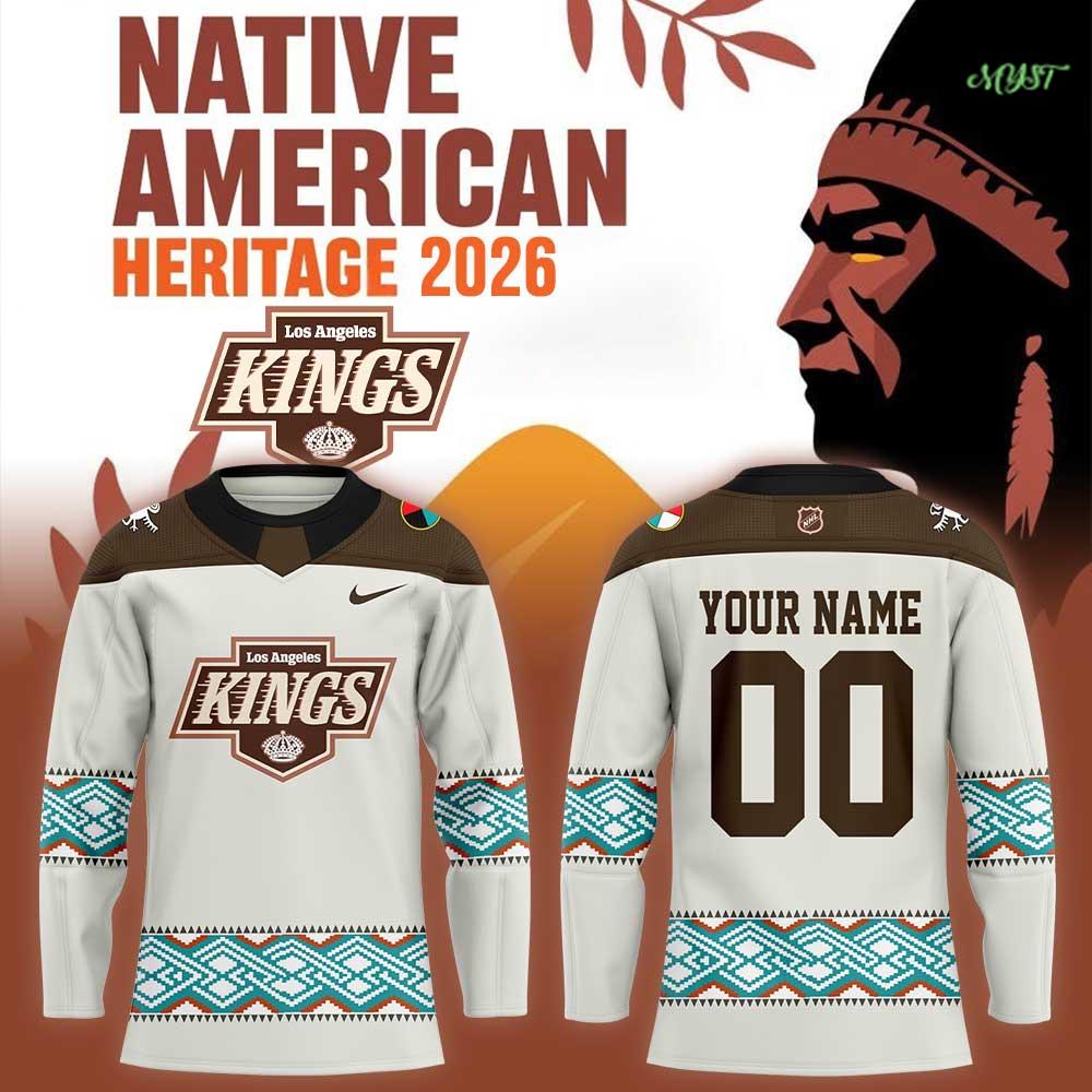Los Angeles Kings Native American Heritage Night 2026 Hockey Jersey