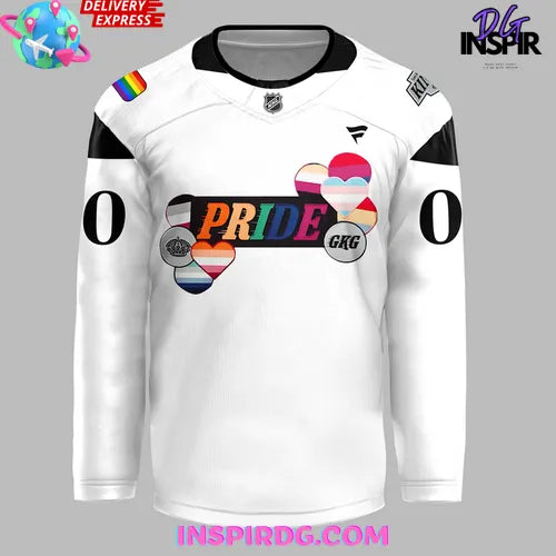 Los Angeles Kings Pride Night 2025 Hockey Jersey