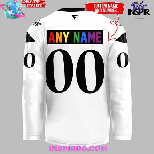 Los Angeles Kings Pride Night 2025 Hockey Jersey
