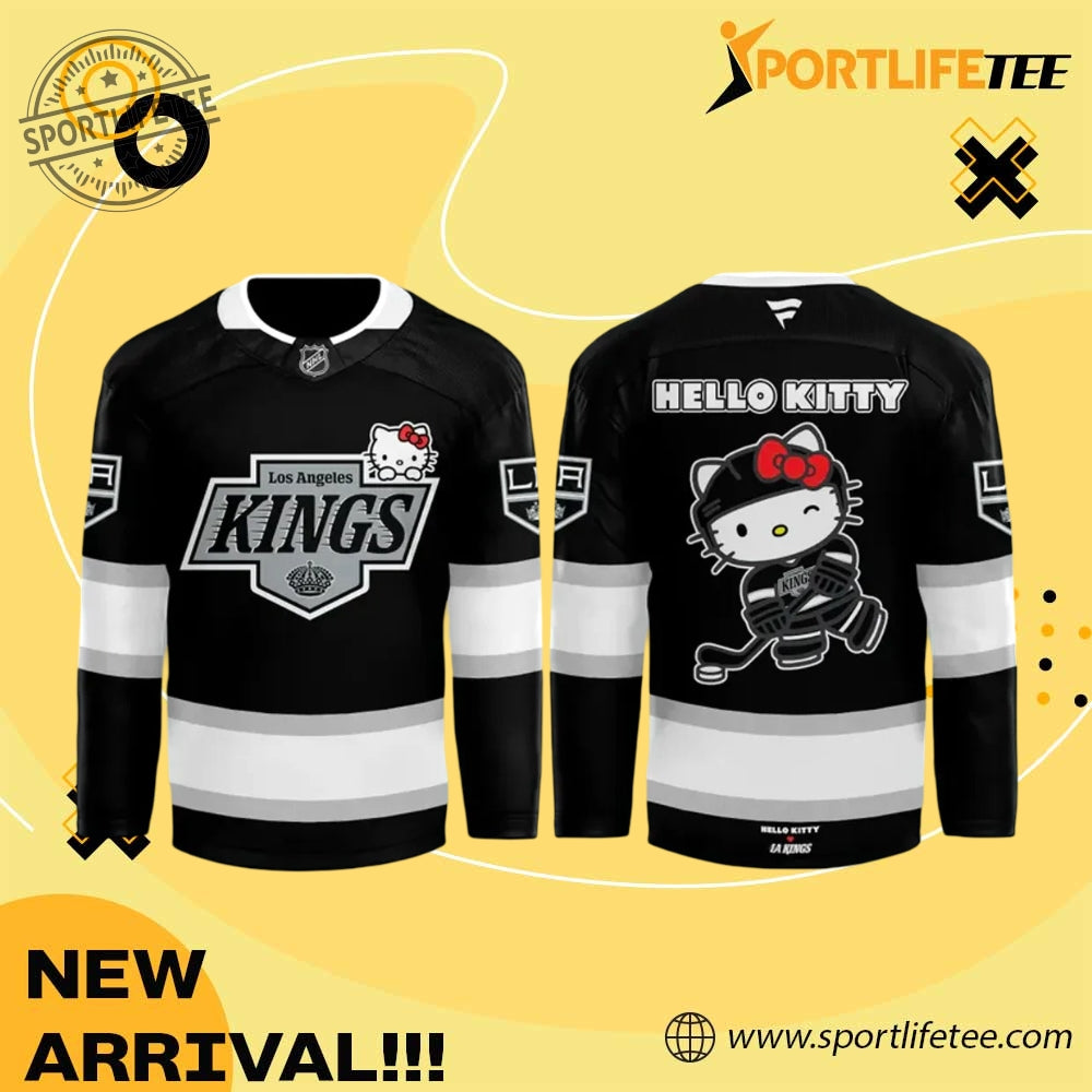 Los Angeles Kings X Hello Kitty 2026 Hockey Jersey