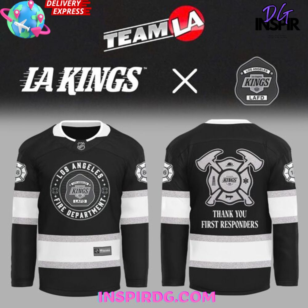 Los Angeles Kings X La Strong Limited Edition Hockey Jersey