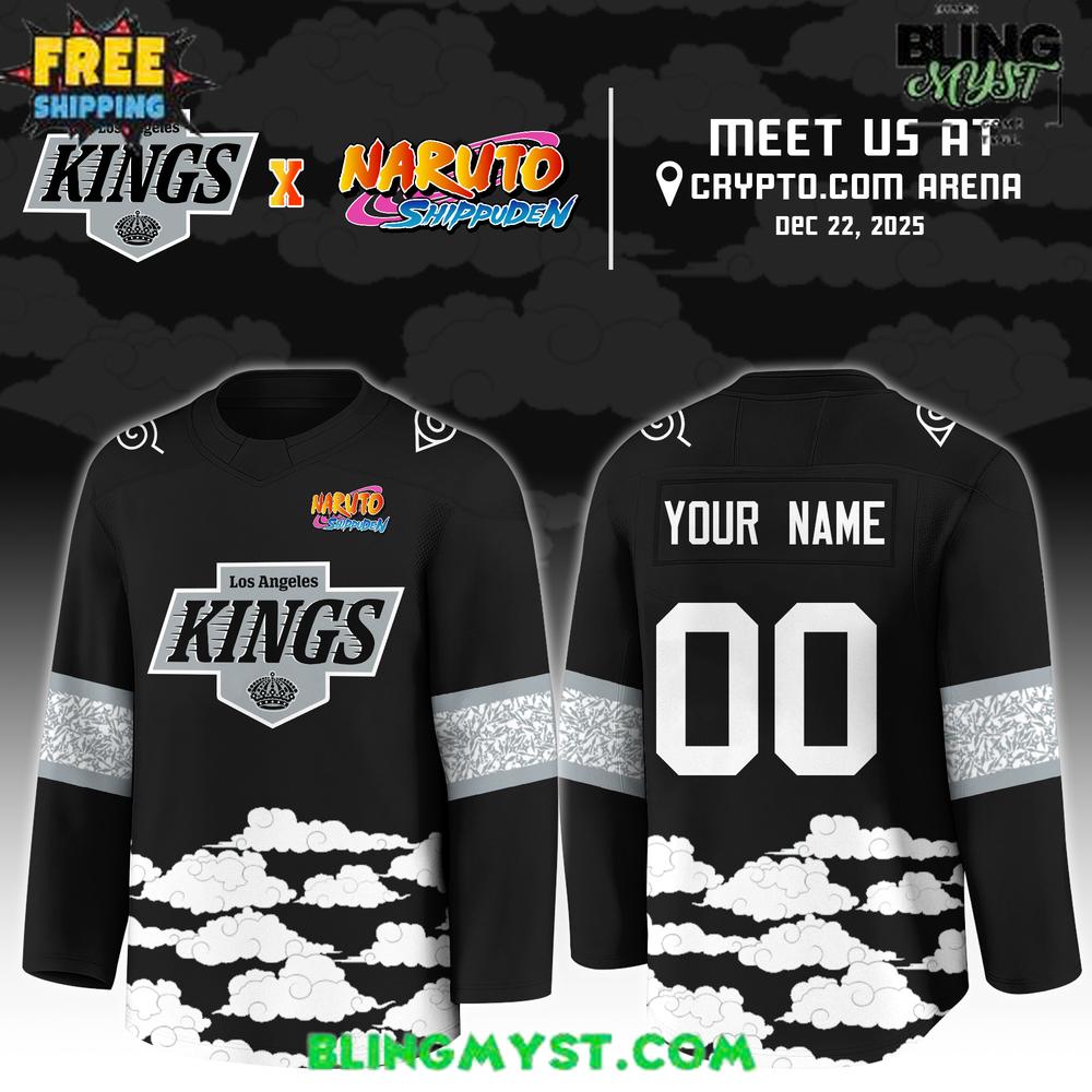 Los Angeles Kings X Naruto Shippuden Special Edition Hockey Jersey