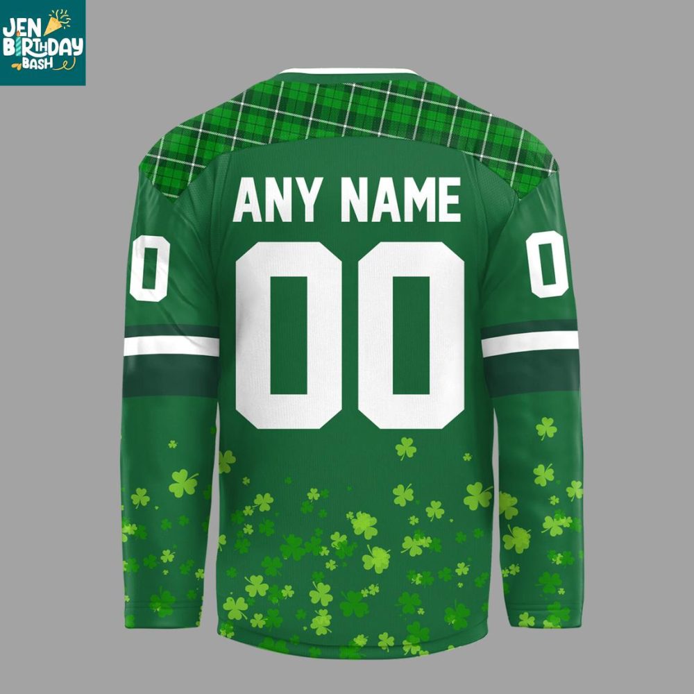 Los Angeles Kings X St. Patrick'S Day 2026 Personalized Hockey Jersey