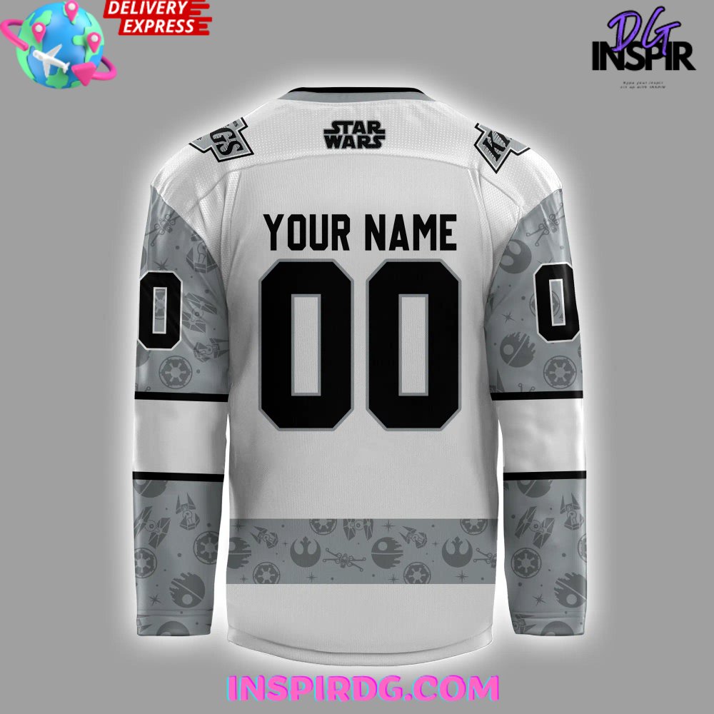 Los Angeles Kings X Star Wars Night Custom Hockey Jersey