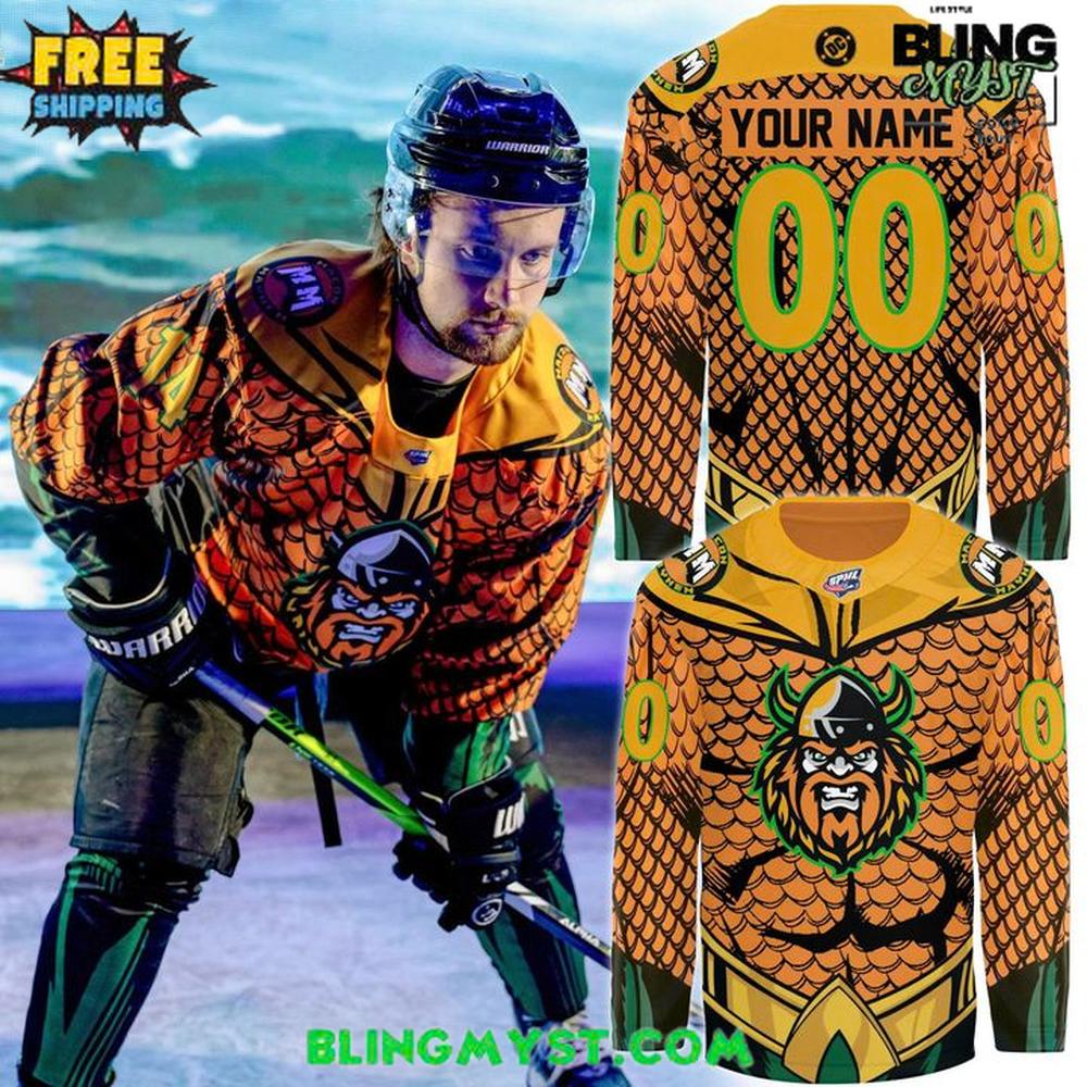 Macon Mayhem Super Hero Night 2026 Hockey Jersey