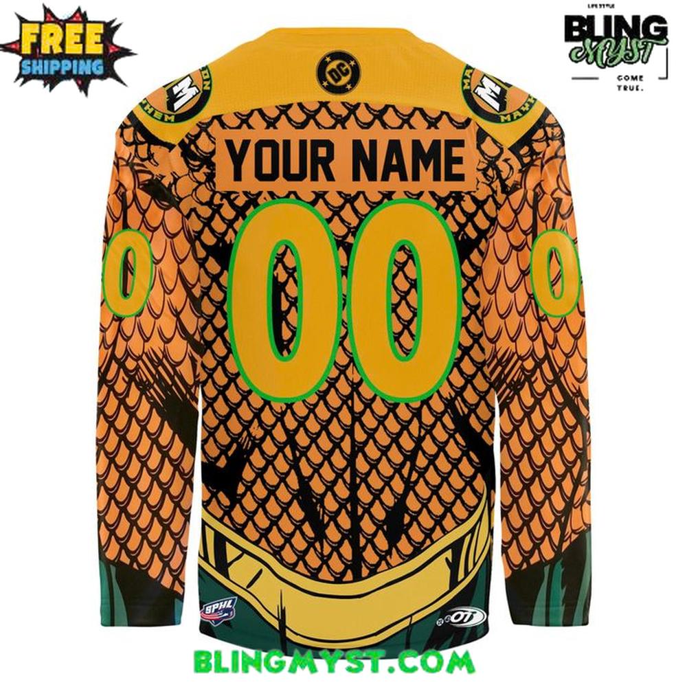 Macon Mayhem Super Hero Night 2026 Hockey Jersey