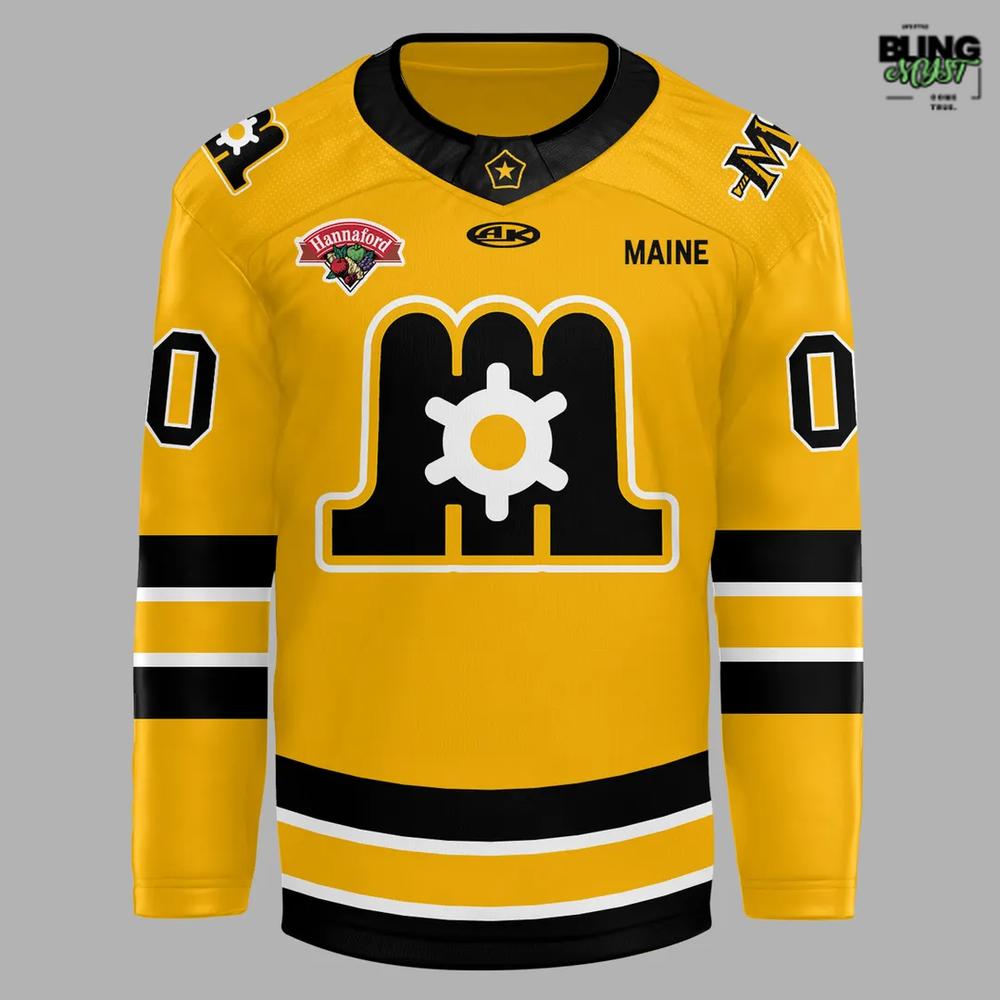 Maine Mariners Honor State Hockey History New Third Hockey Jersey