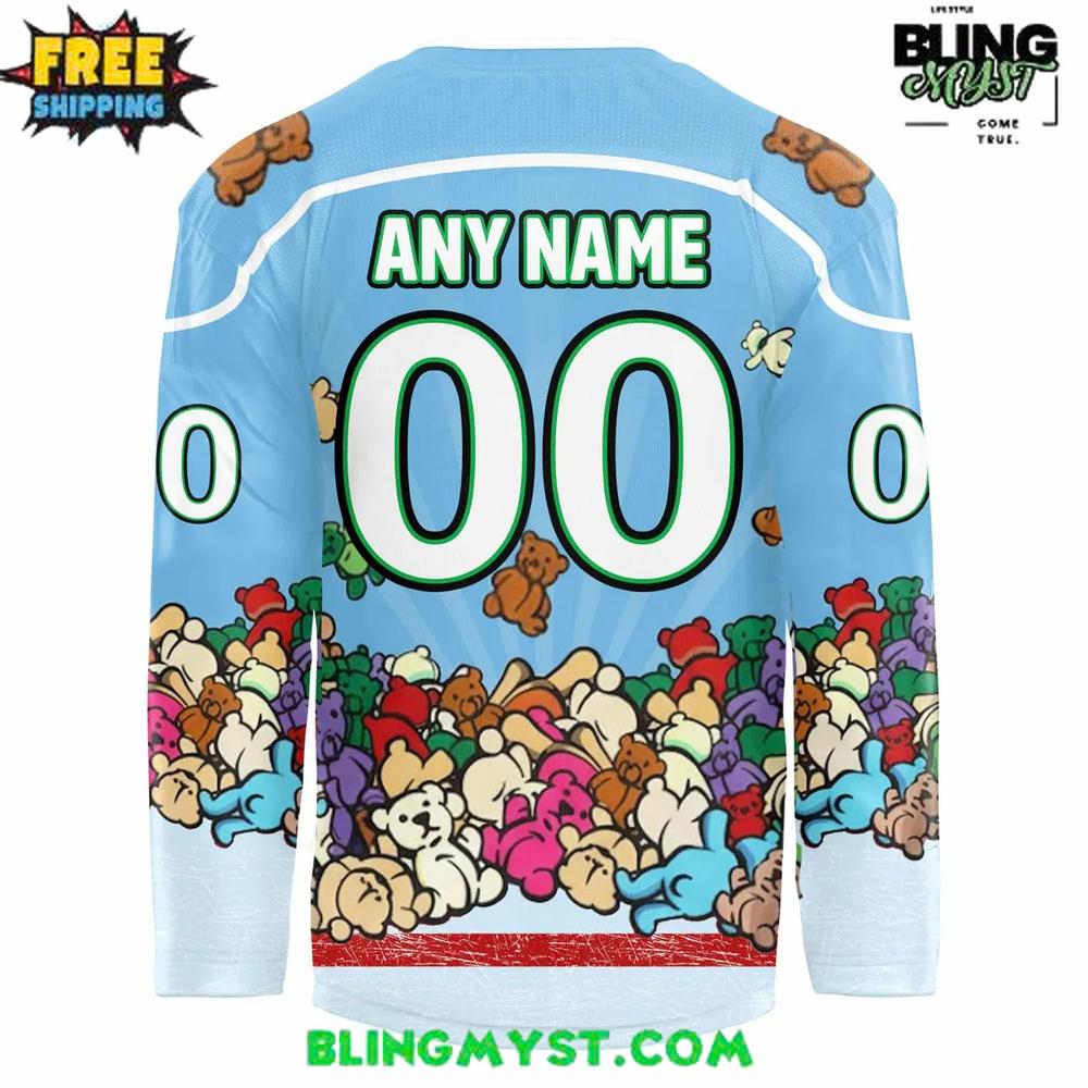 Maine Mariners Our Teddy Bear Toss 2025 Hockey Jersey