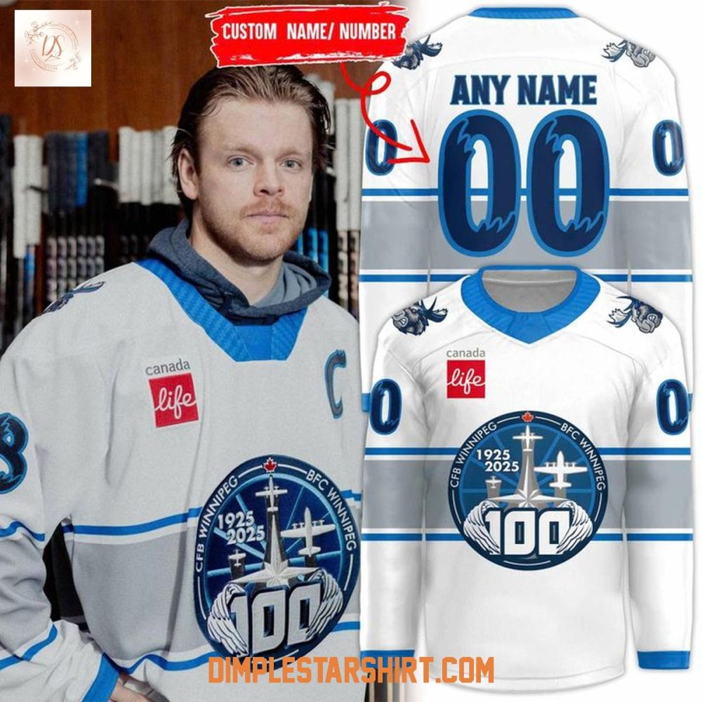 Manitoba Moose 100 Years Anniversary Hockey Jersey