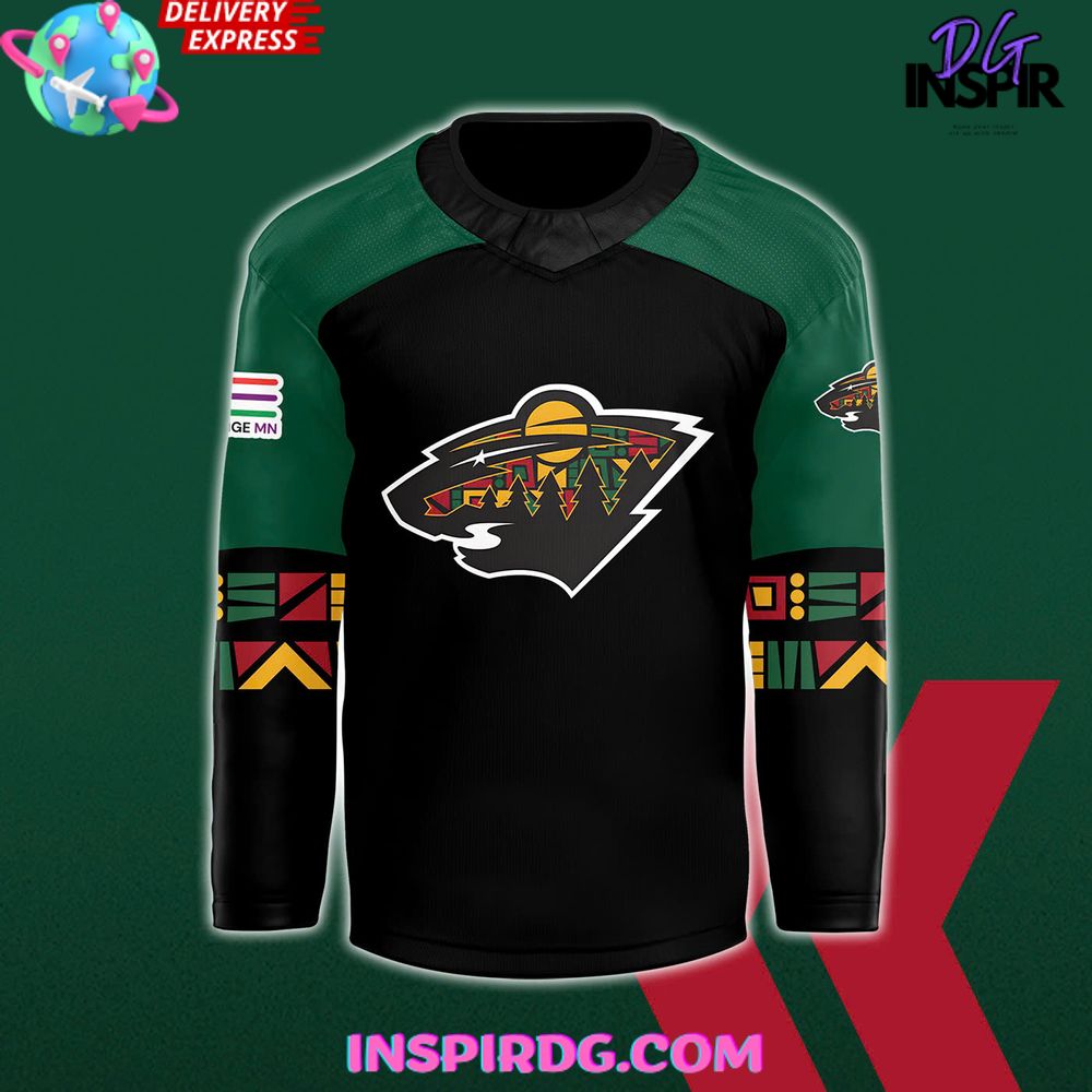 Minnesota Wild Black History Celebration Special Hockey Jersey