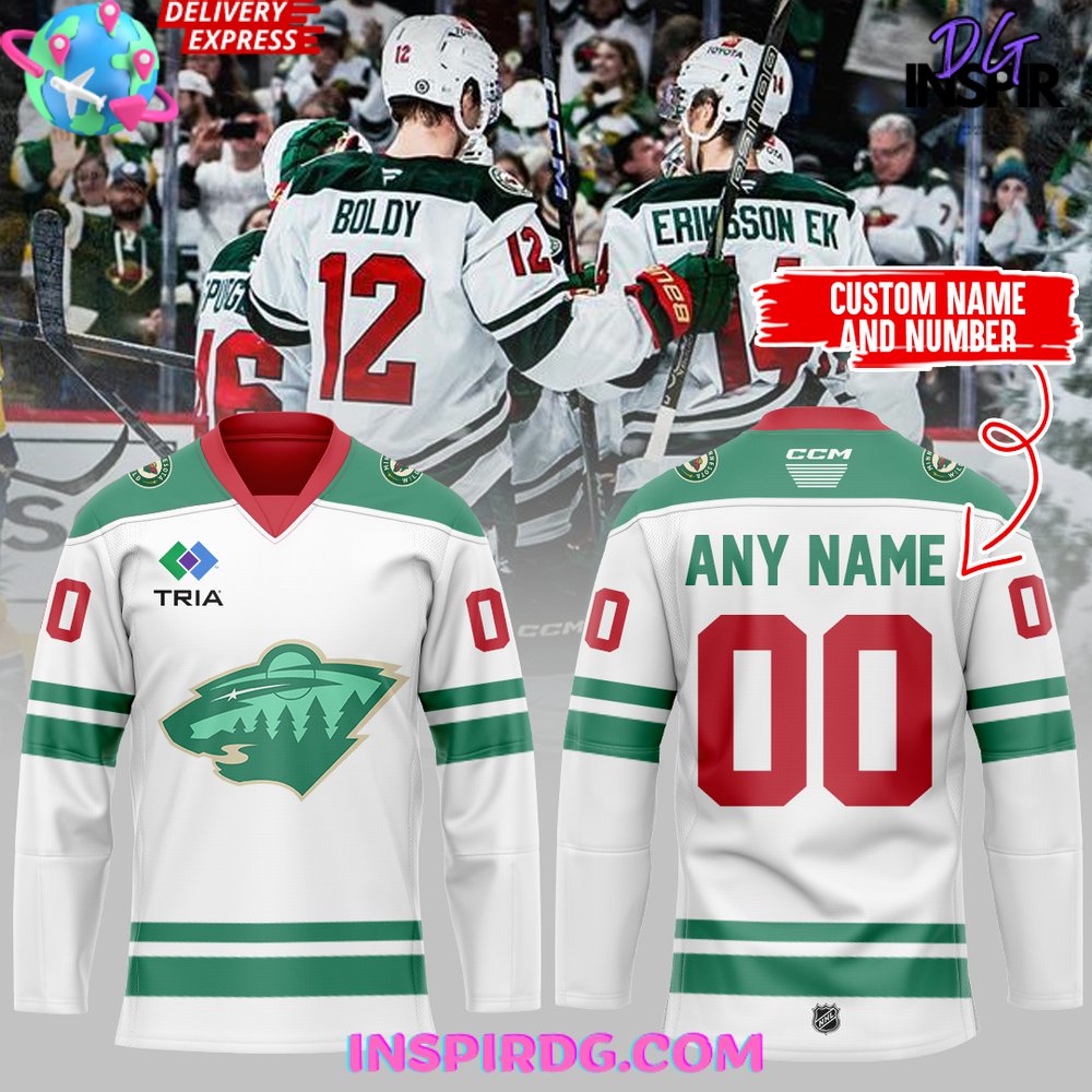 Minnesota Wild Ccm Uniform 2025 Hockey Jersey