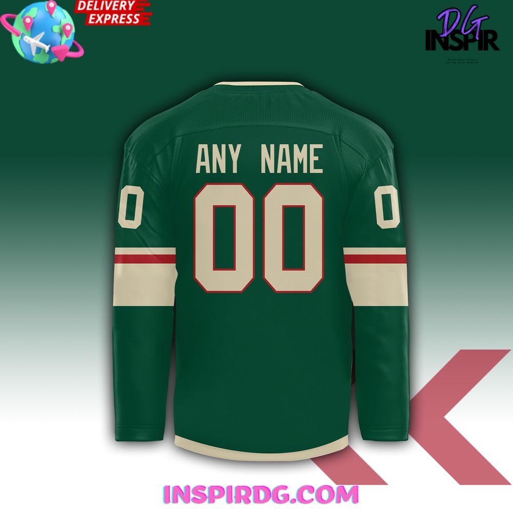 Minnesota Wild Firefighter Appreciation Night Special Hockey Jersey