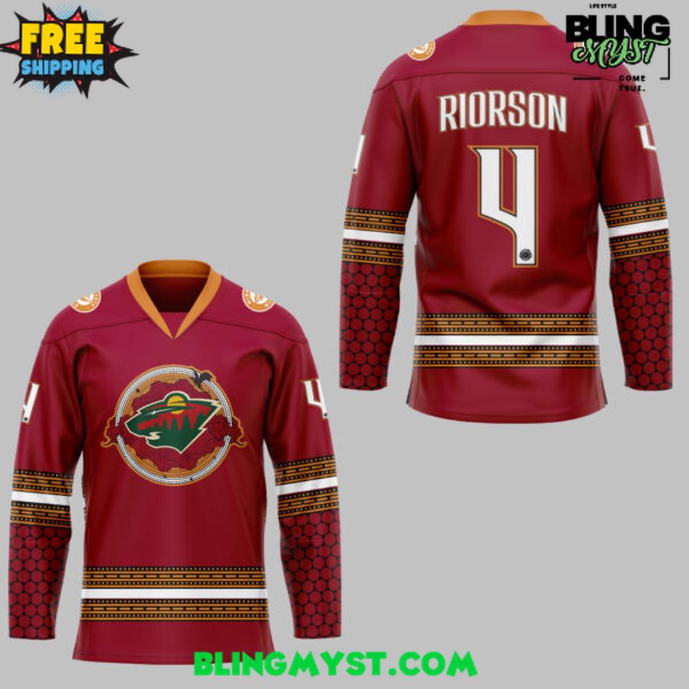 Minnesota Wild Fourth Wing Night 2025 Hockey Jersey