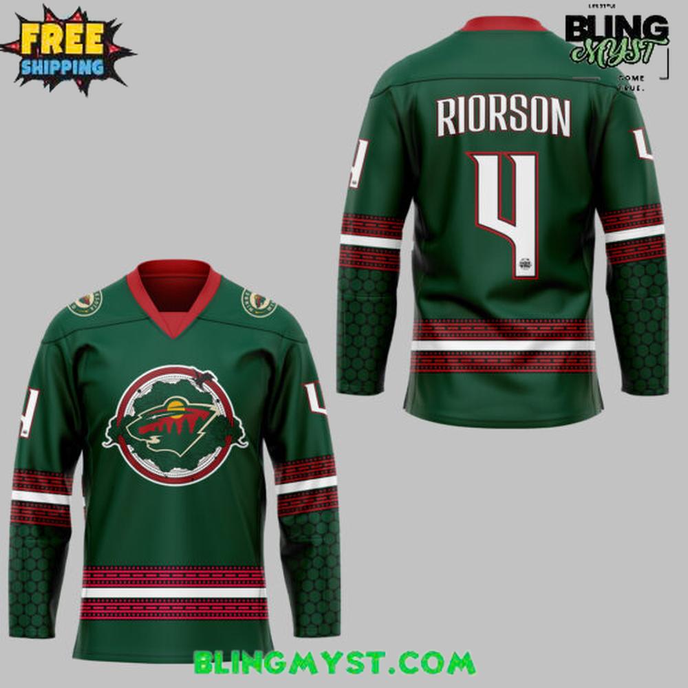 Minnesota Wild Fourth Wing Night Special Hockey Jersey