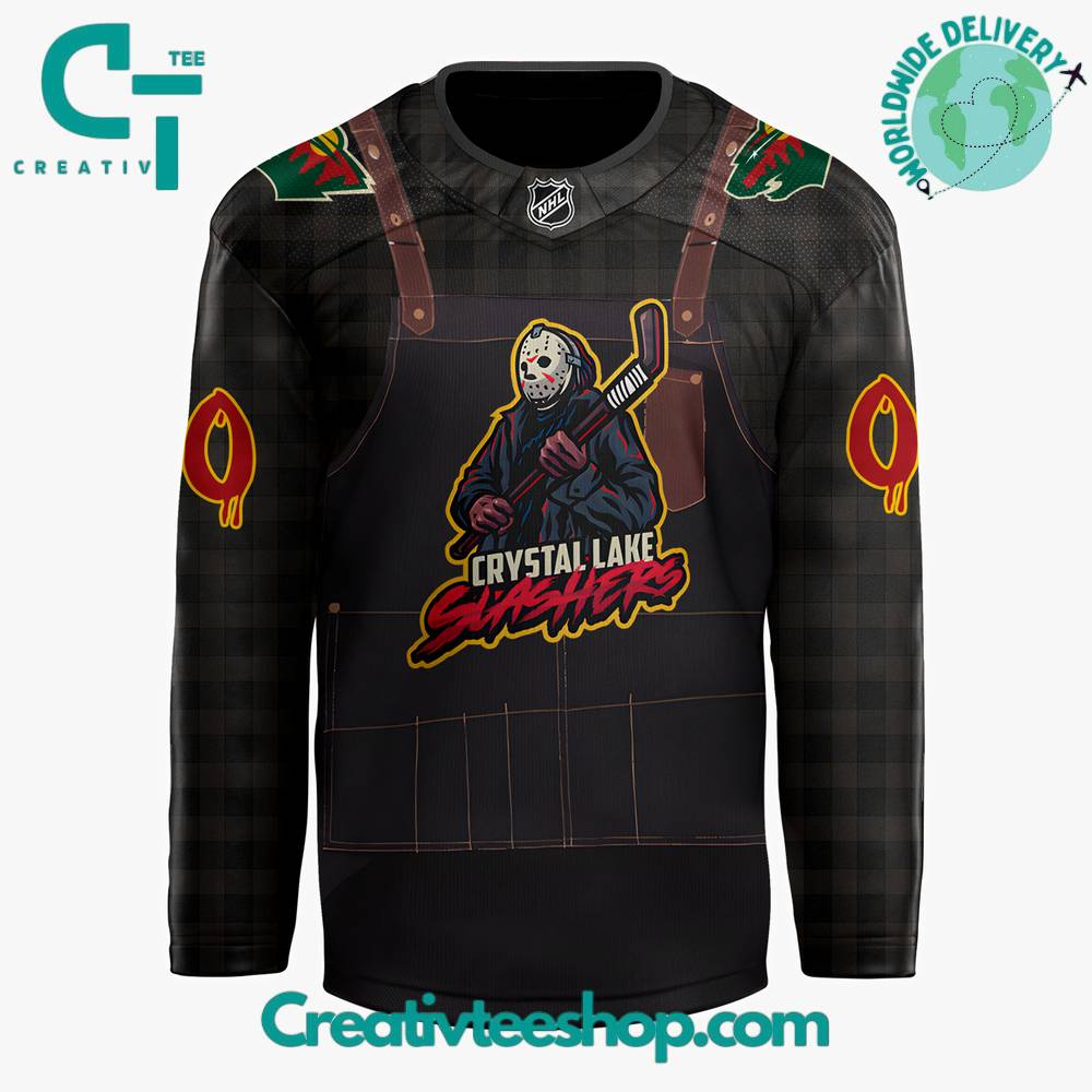 Minnesota Wild Happy Halloween Hockey Jersey